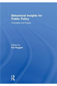 Behavioral Insights for Public Policy