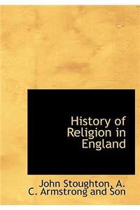 History of Religion in England