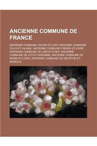Ancienne Commune de France