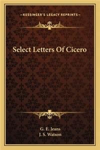 Select Letters Of Cicero