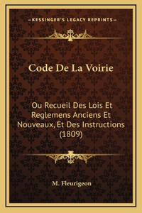 Code De La Voirie