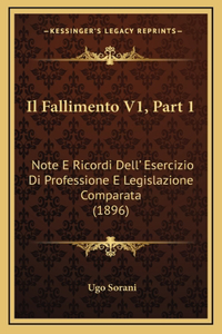 Fallimento V1, Part 1