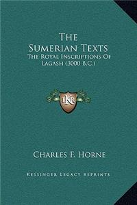 The Sumerian Texts
