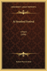 At Stratford Festival