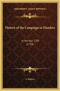 History of the Campaign in Flanders