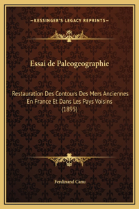 Essai de Paleogeographie