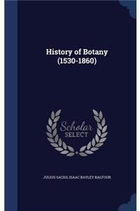 History of Botany (1530-1860)