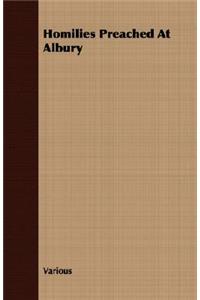 Homilies Preached At Albury
