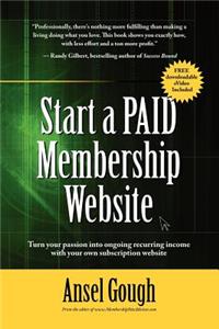 Start A Paid Membership Site