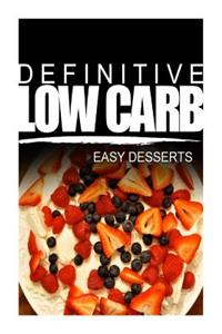 Definitive Low Carb - Easy Desserts