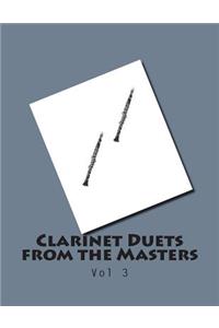 Clarinet Duets from the Masters