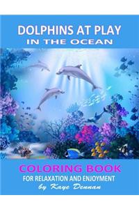 Dolphins at Play in the Ocean