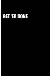 Git Er Done (Notebook)