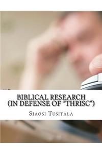 Biblical Research