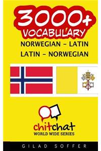 3000+ Norwegian - Latin Latin - Norwegian Vocabulary