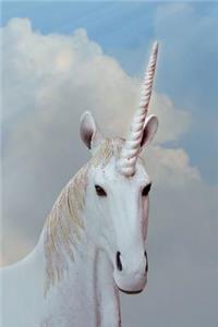 White Unicorn Fantasy Illustration Journal
