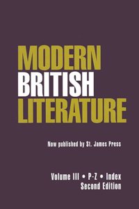 Modern British Literature: P-Z, Index: 003