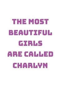 Charlyn Girl Woman Notebook