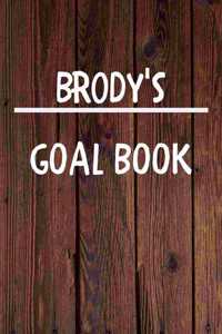Brody's Goal Book