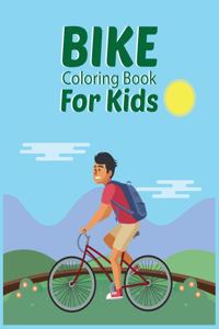 Bike Coloring Book For Kids