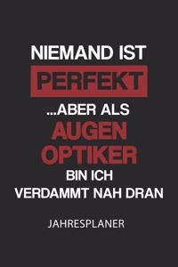 Augenoptiker Jahresplaner