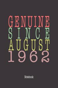 Genuine Since August 1962