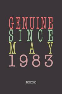 Genuine Since May 1983