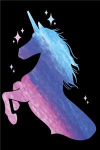 striped unicorn black