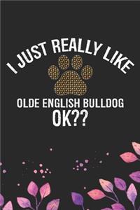 I Just Really Like Olde English Bulldog Ok?
