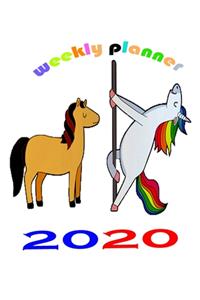 weekly planner 2020