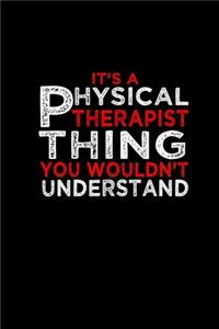 It's a Physical Therapy thing, you wouldn't understand