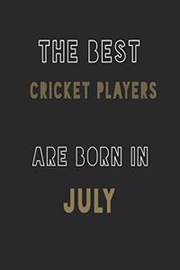 The Best Cricket Players are Born in July journal