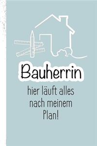Notizbuch und Bautagebuch für die Bauherrin