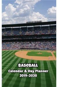 Baseball Calendar & Day Planner 2019-2020