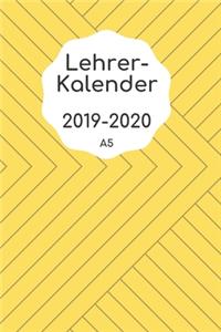 Lehrerkalender 2019 2020 A5