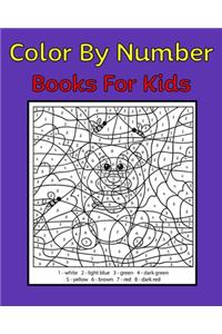 Color By Number Books For Kids