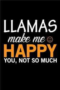 Llamas Make Me Happy You, Not So Much