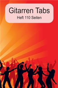 Gitarren Tab Heft 110 Seiten