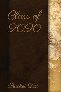 Class of 2020 Bucket List