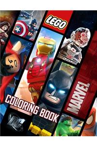 LEGO MARVEL DC Coloring Book