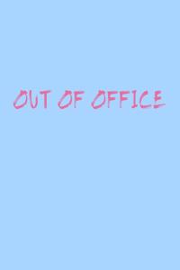 Out of Office Travel Meme Notebook