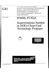 Fossil Fuels: Improvements Needed in Doe's Clean Coal Technology Program