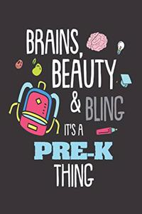 Brains, Beauty & Bling It's a Pre-K Thing