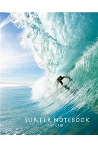 Surfer Notebook Dot Grid