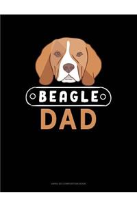 Beagle Dad: Unruled Composition Book