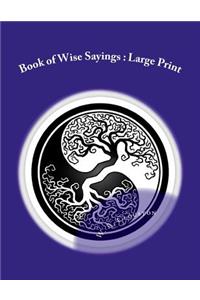 Book of Wise Sayings