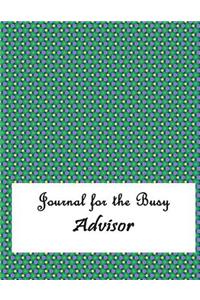 Journal for the Busy Advisor