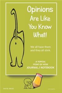 A Topical Point of View Journal Notebook