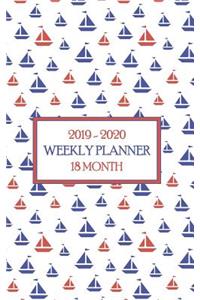 2019 - 2020 18 Month Weekly Planner