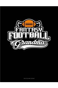 Fantasy Football Grandma: Two Column Ledger